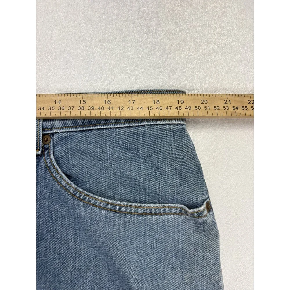 Levi's Men's Straight Leg Jeans W38 Classic Blue - 505‎ Style